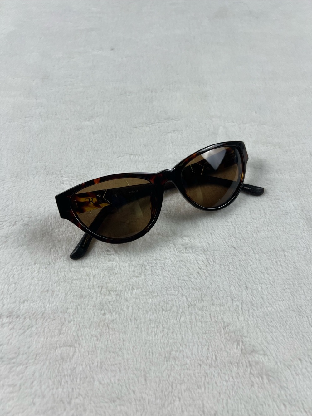 The Row x Linda Farrow ROW 13 Sunglasses Leather Temples Japan